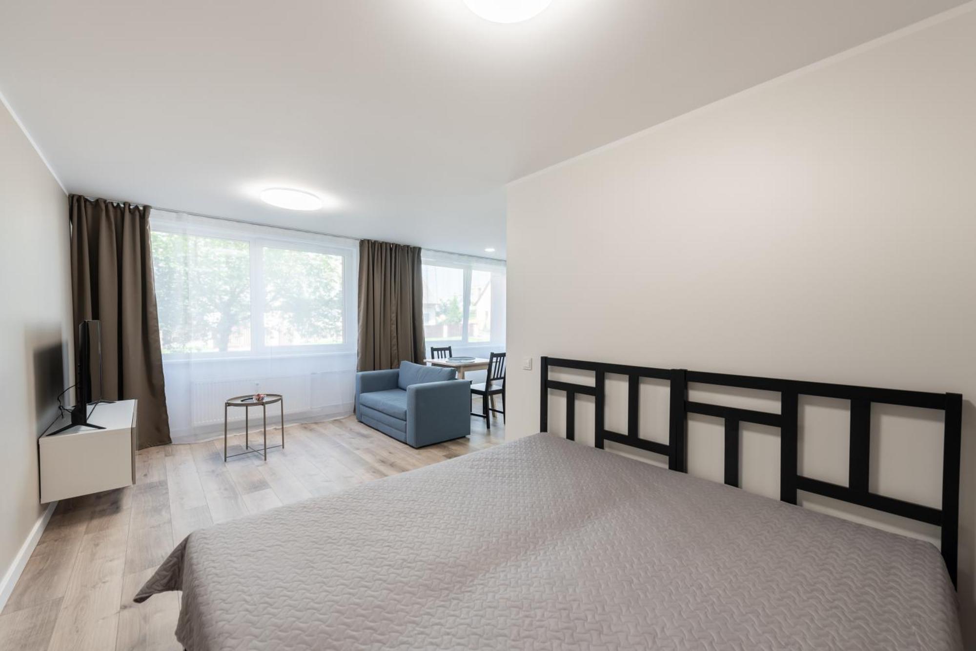 Stiklo Apartamentai Radziwiliszki Eksteriør billede