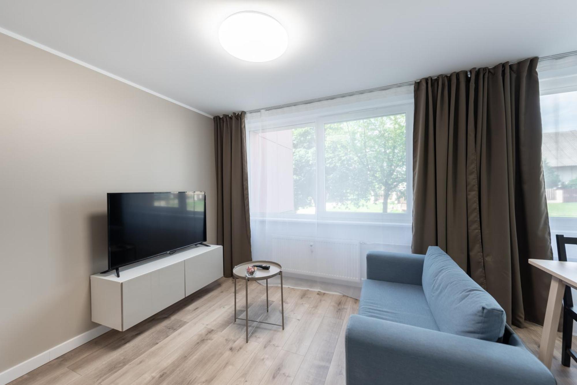 Stiklo Apartamentai Radziwiliszki Eksteriør billede
