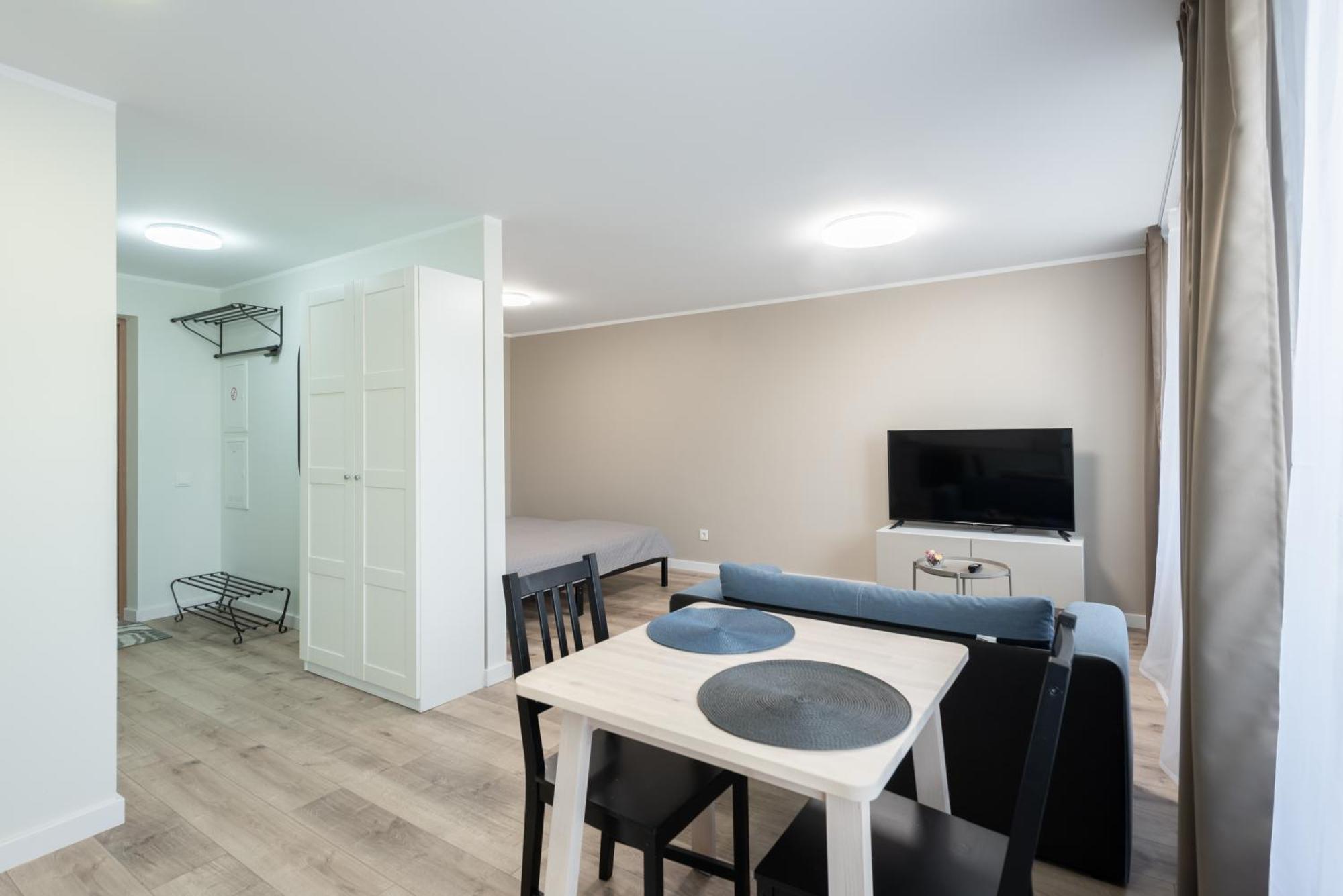 Stiklo Apartamentai Radziwiliszki Eksteriør billede