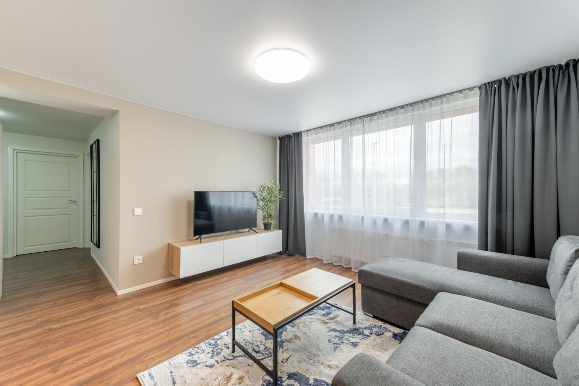 Stiklo Apartamentai Radziwiliszki Eksteriør billede