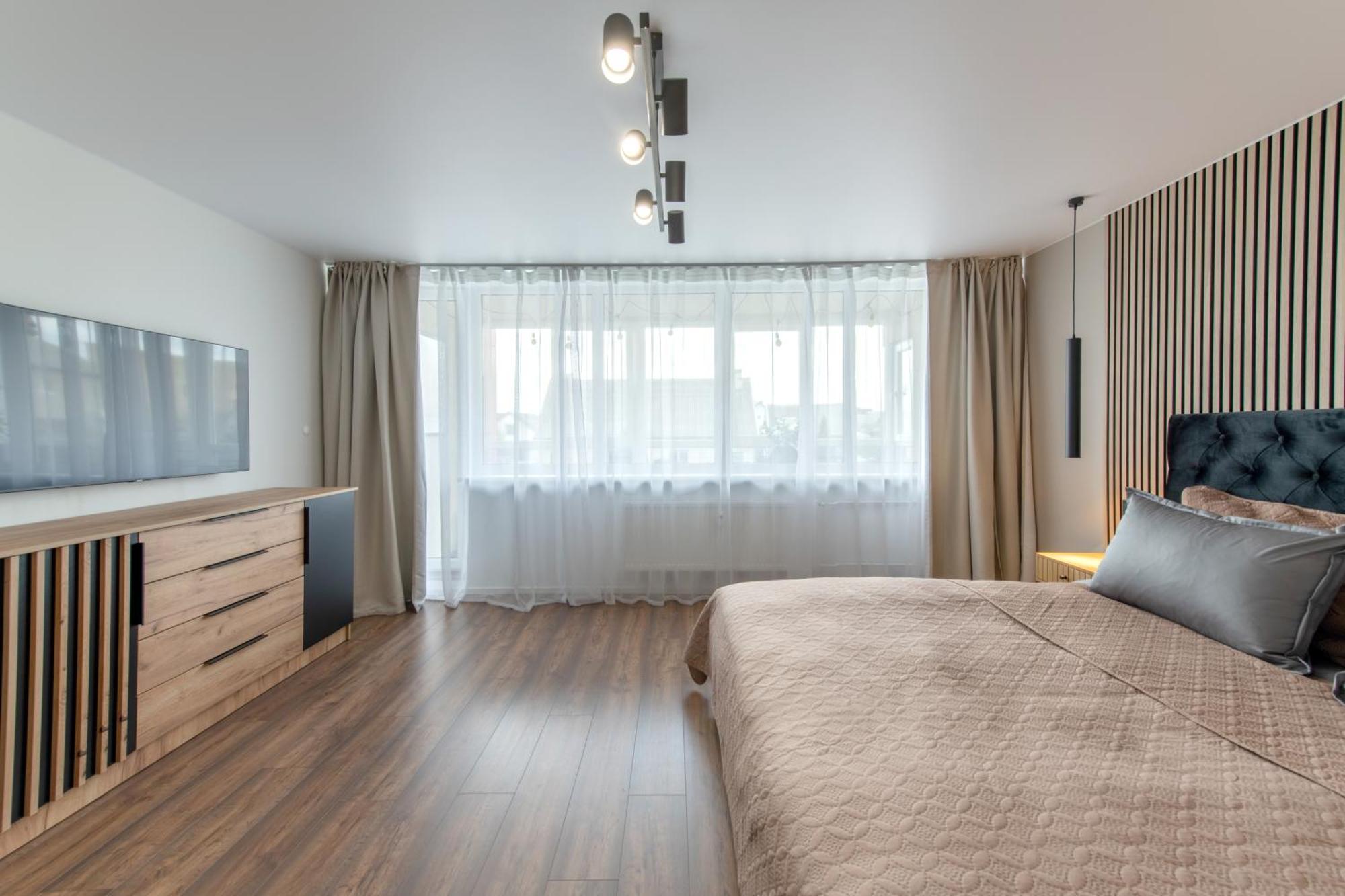 Stiklo Apartamentai Radziwiliszki Eksteriør billede
